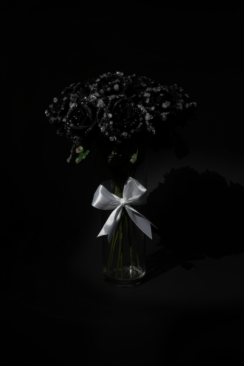 Morning Dew (black roses)