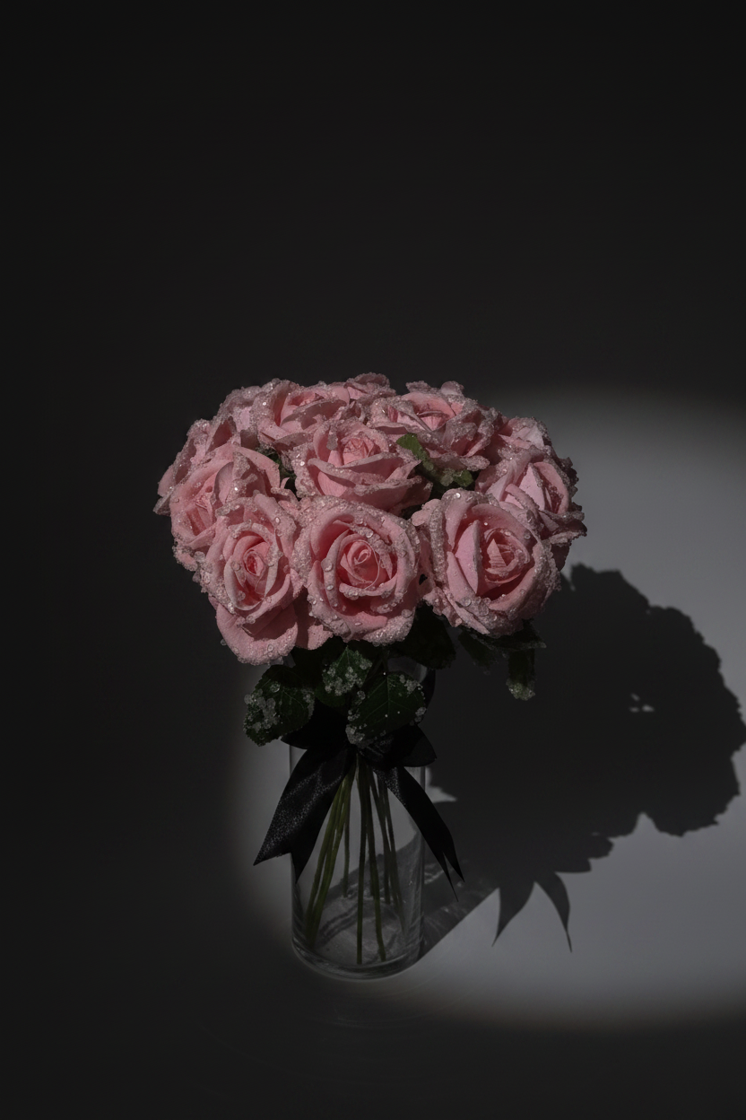 Morning Dew (pink roses)