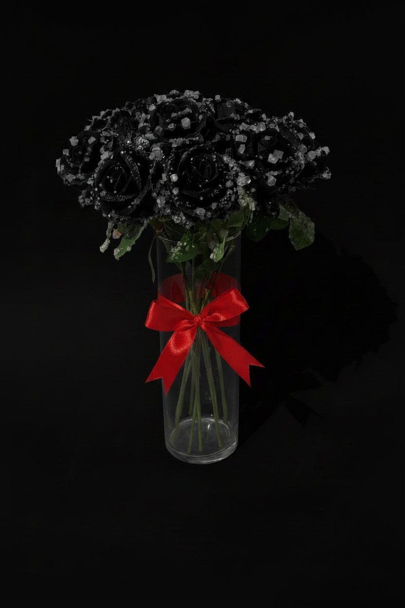 Morning Dew (black roses)