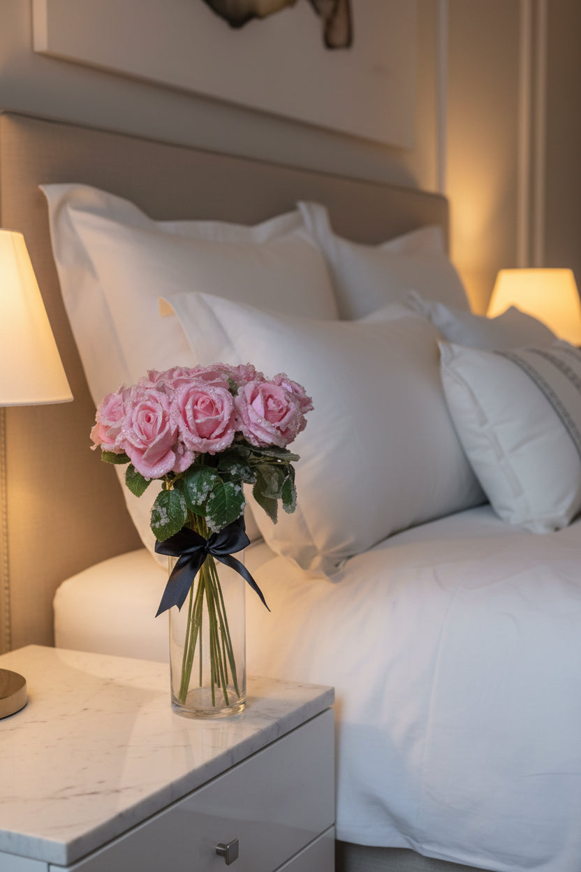 Morning Dew (pink roses)