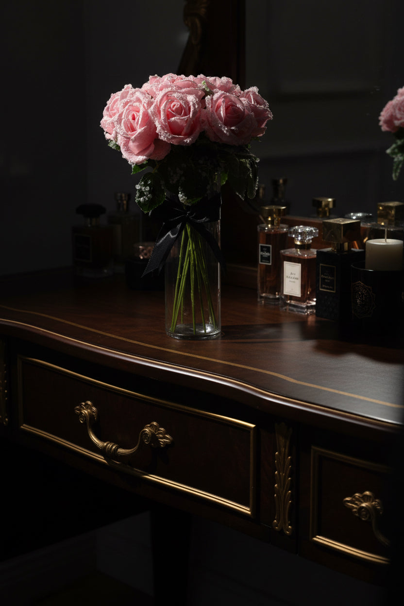 Morning Dew (pink roses)