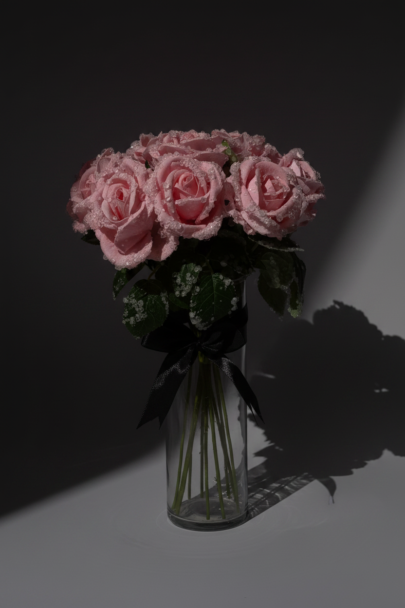 Morning Dew (pink roses)