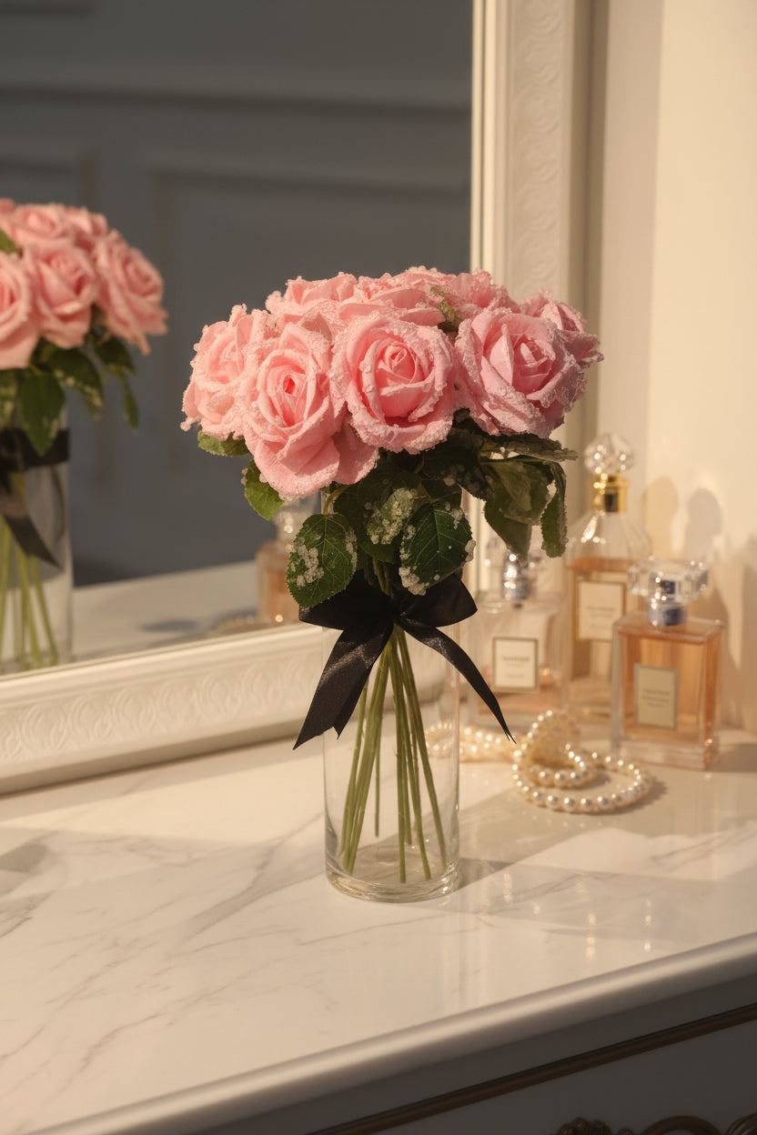 Morning Dew (pink roses)