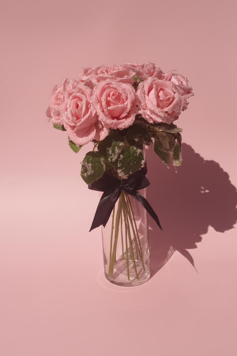 Morning Dew (pink roses)