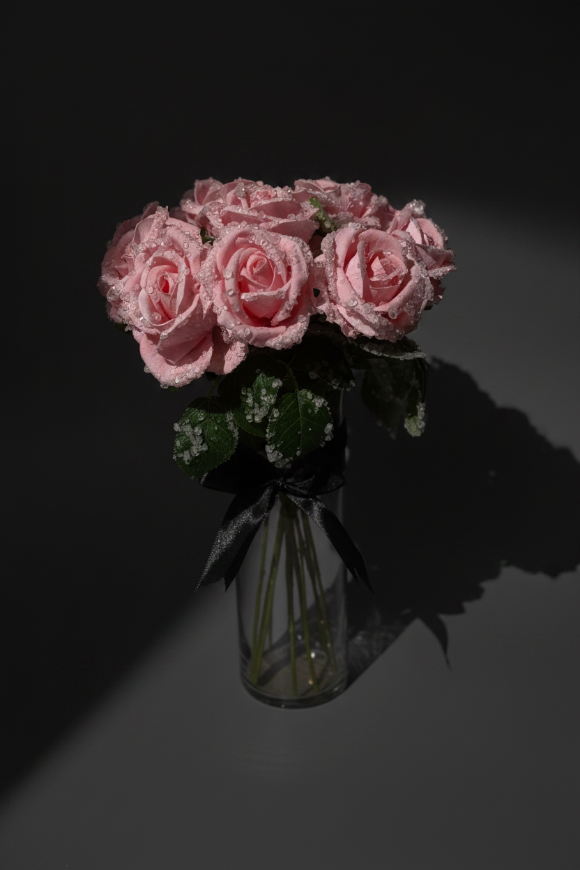 Morning Dew (pink roses)