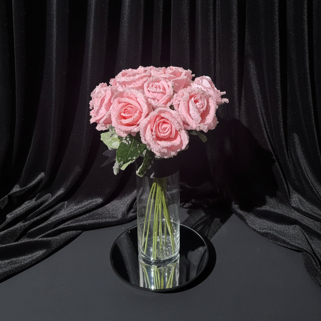 Morning Dew (pink roses)