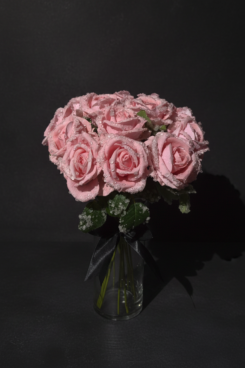Morning Dew (pink roses)