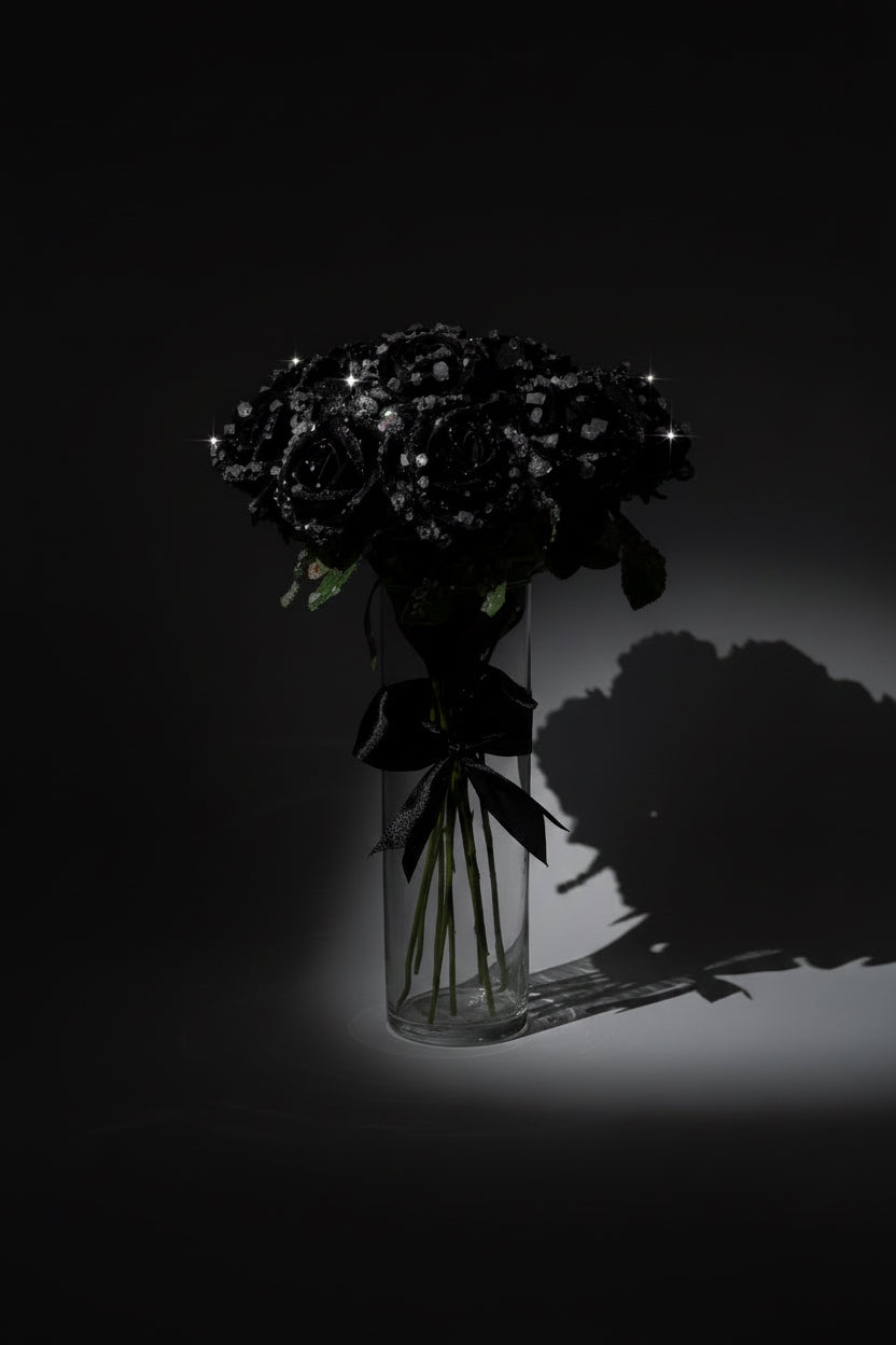 Morning Dew (black roses)
